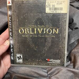 Sony PlayStation 3 PS3 The Elder Scrolls IV: Oblivion GOTY Edition Tested Works
